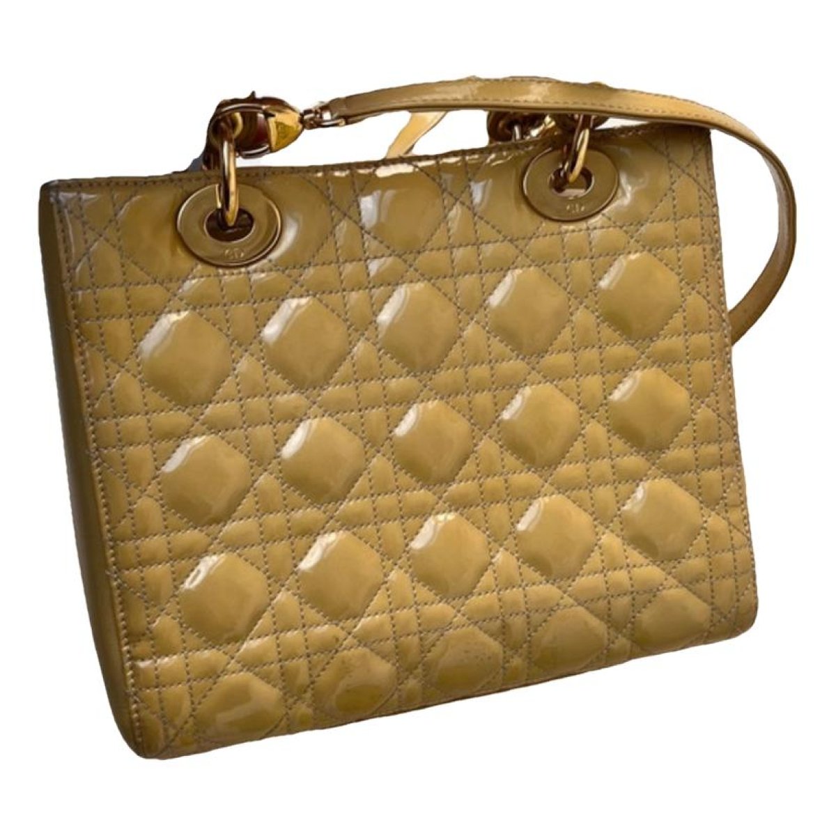 Lady Dior leather handbag