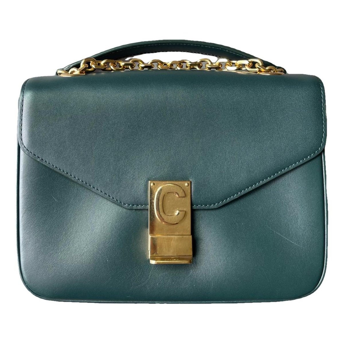 C bag leather handbag