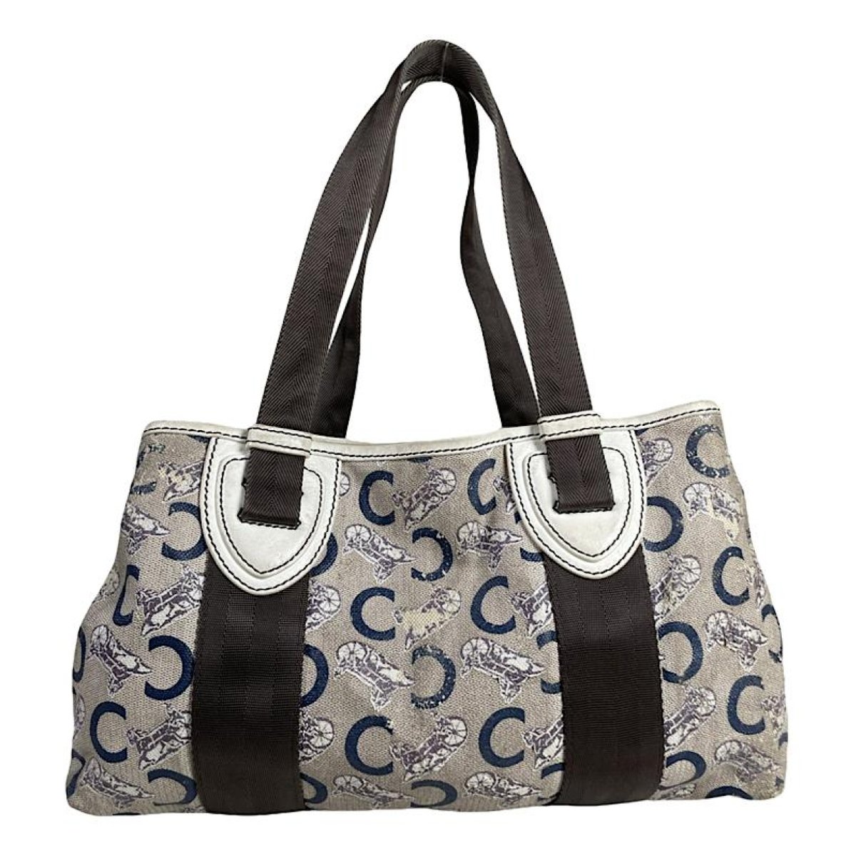 Cabas leather tote