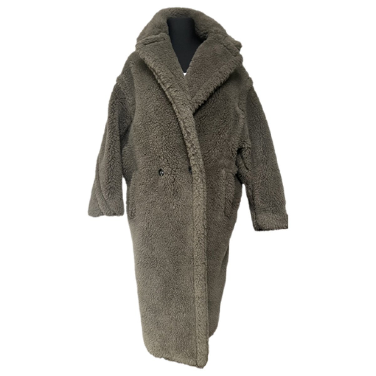 Teddy Bear Icon wool coat