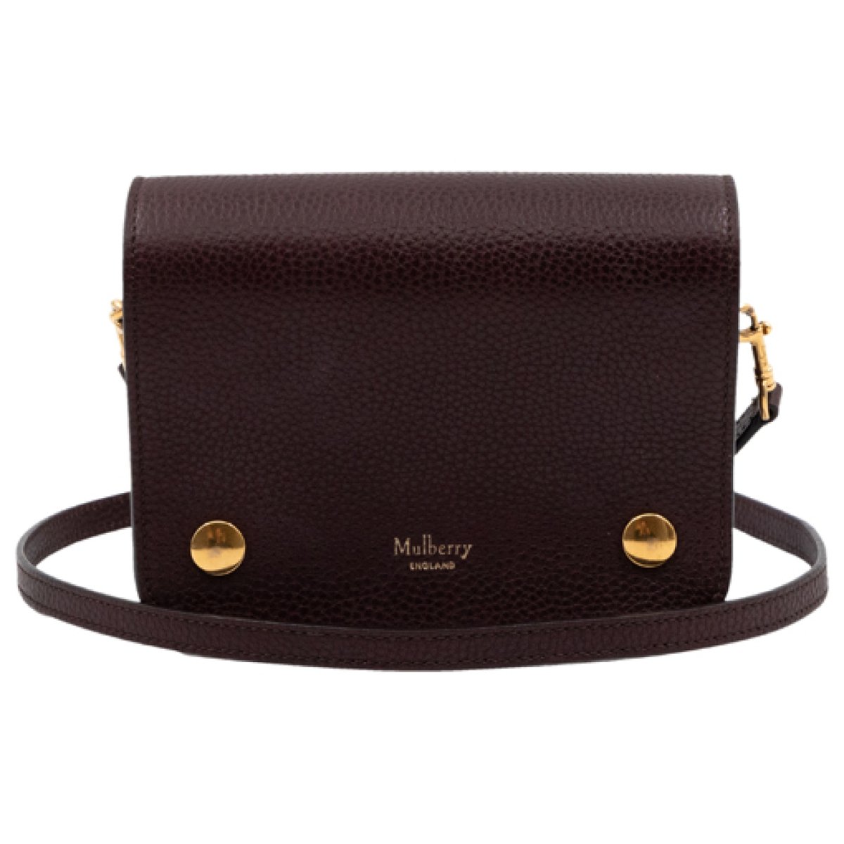 Clifton leather crossbody bag