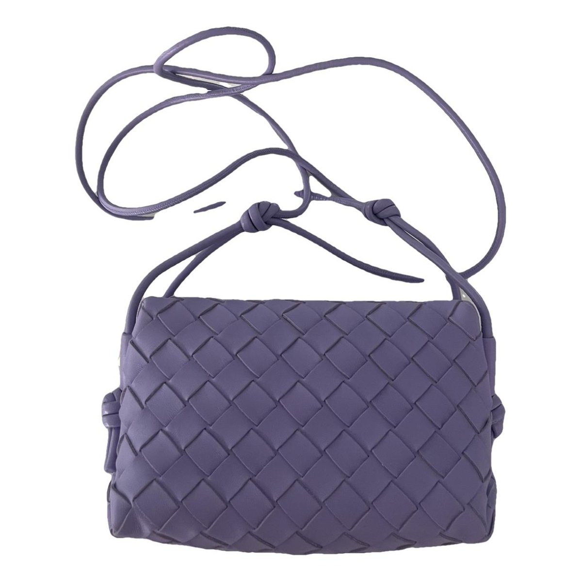 Cassette leather crossbody bag
