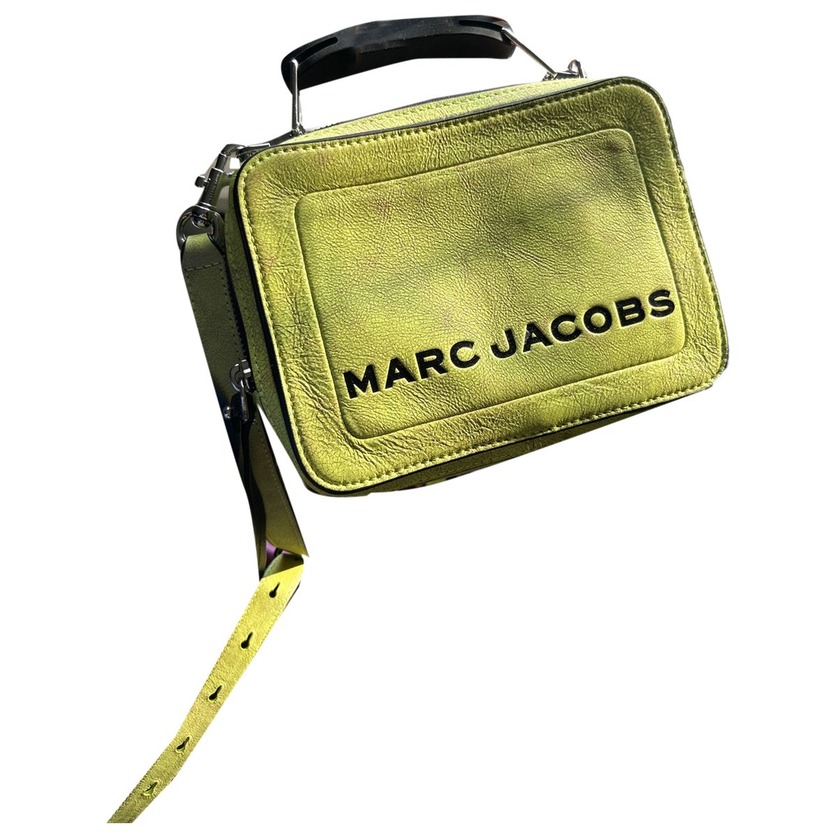 The Box Bag leather crossbody bag