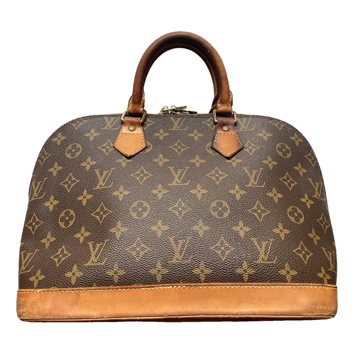Alma leather handbag
