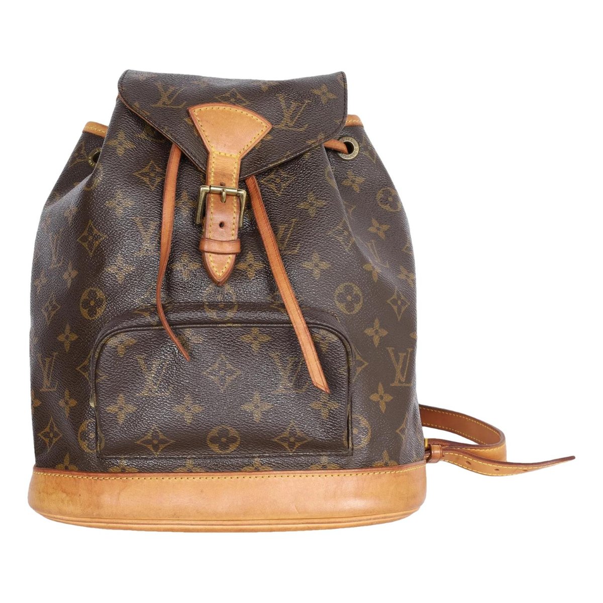 Montsouris leather backpack