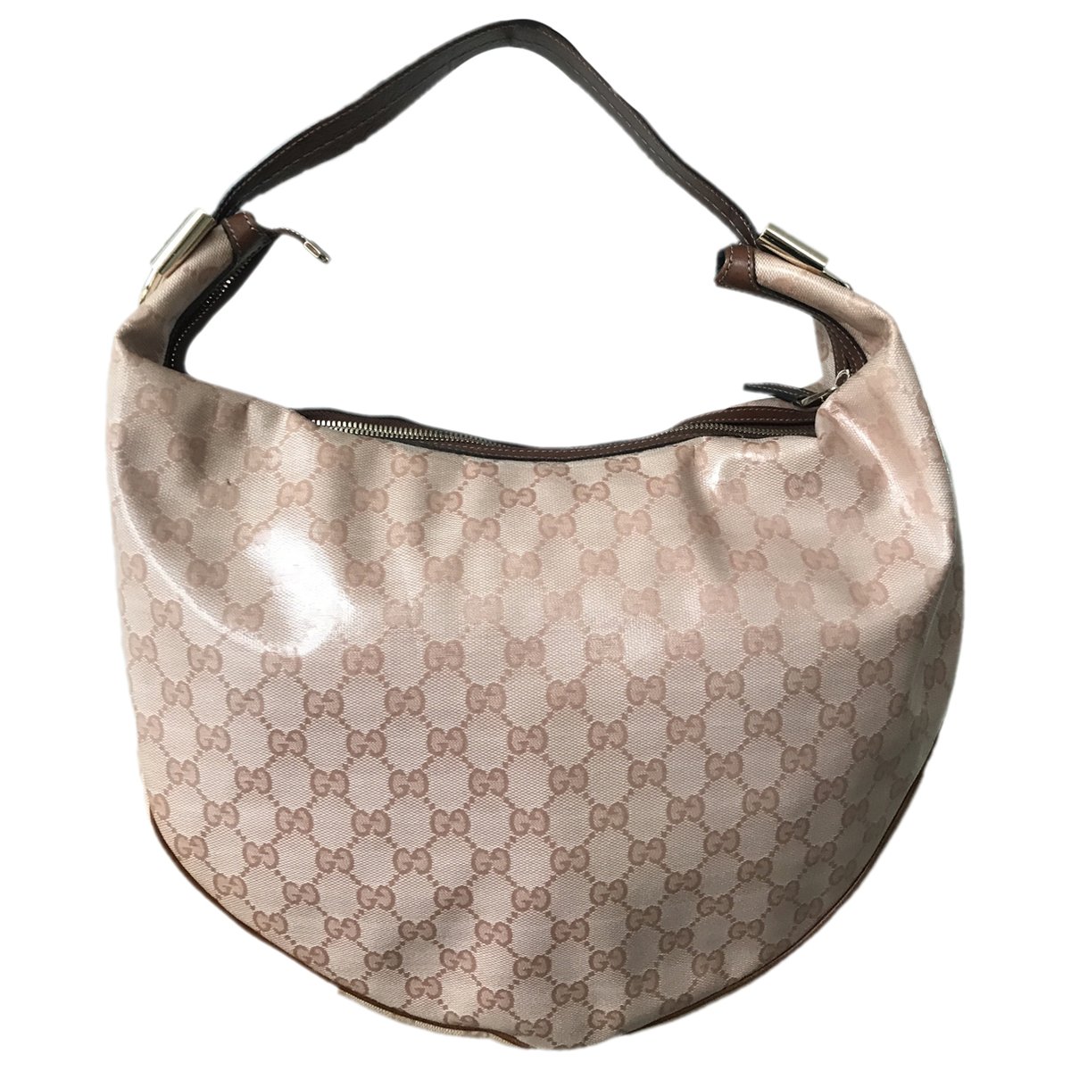 Hobo leather handbag