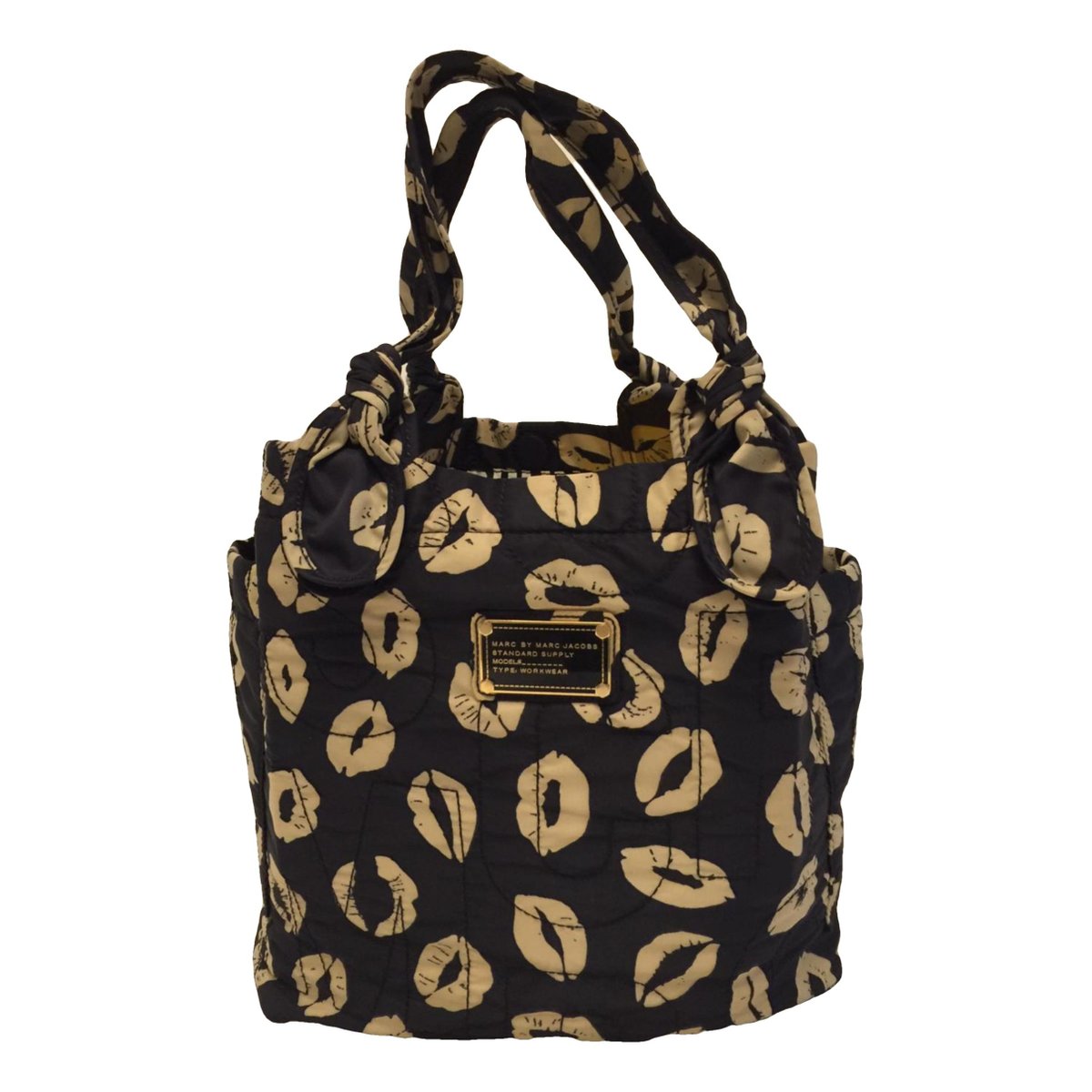 Pretty Nylon cloth handbag
