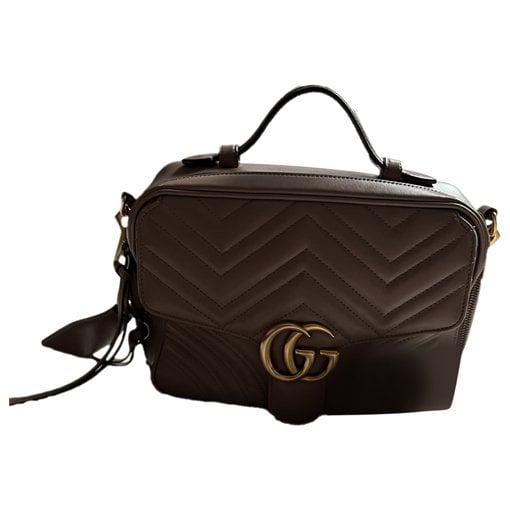 GG Marmont Flap leather handbag