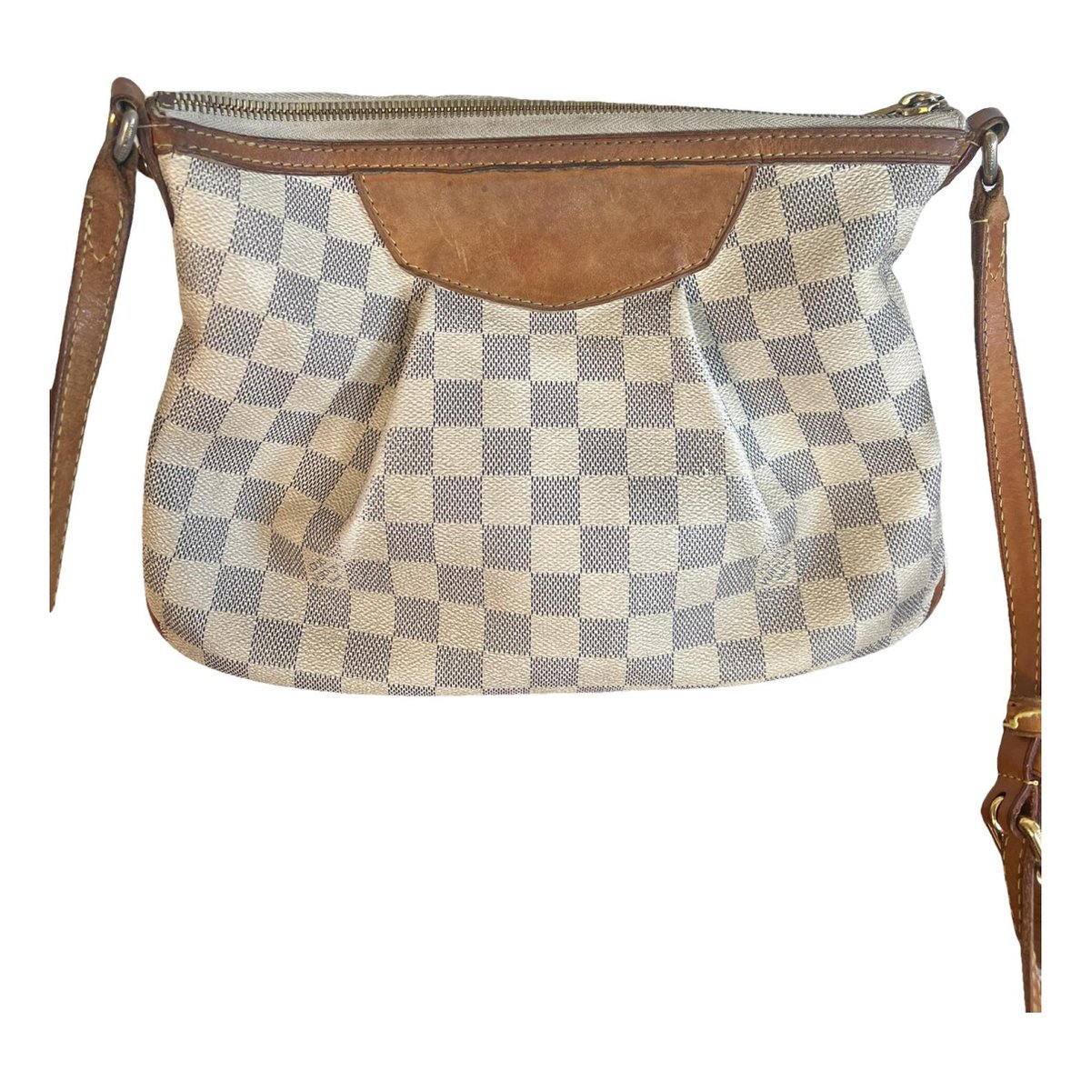 Siracusa leather crossbody bag