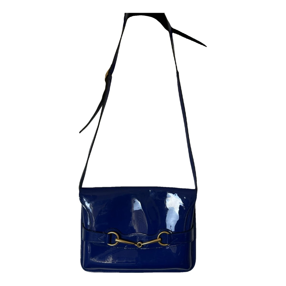 Bright Bit patent leather handbag