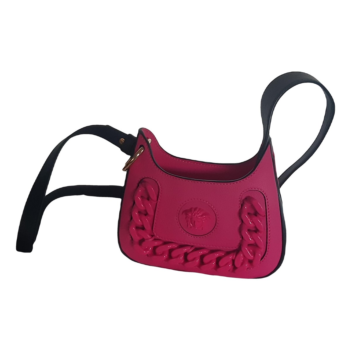 La Medusa leather handbag