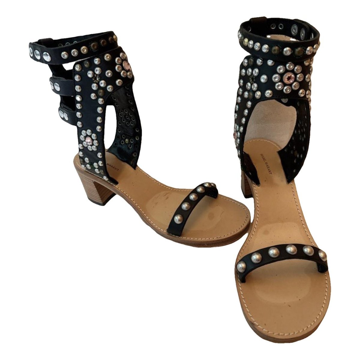 Caroll leather sandal
