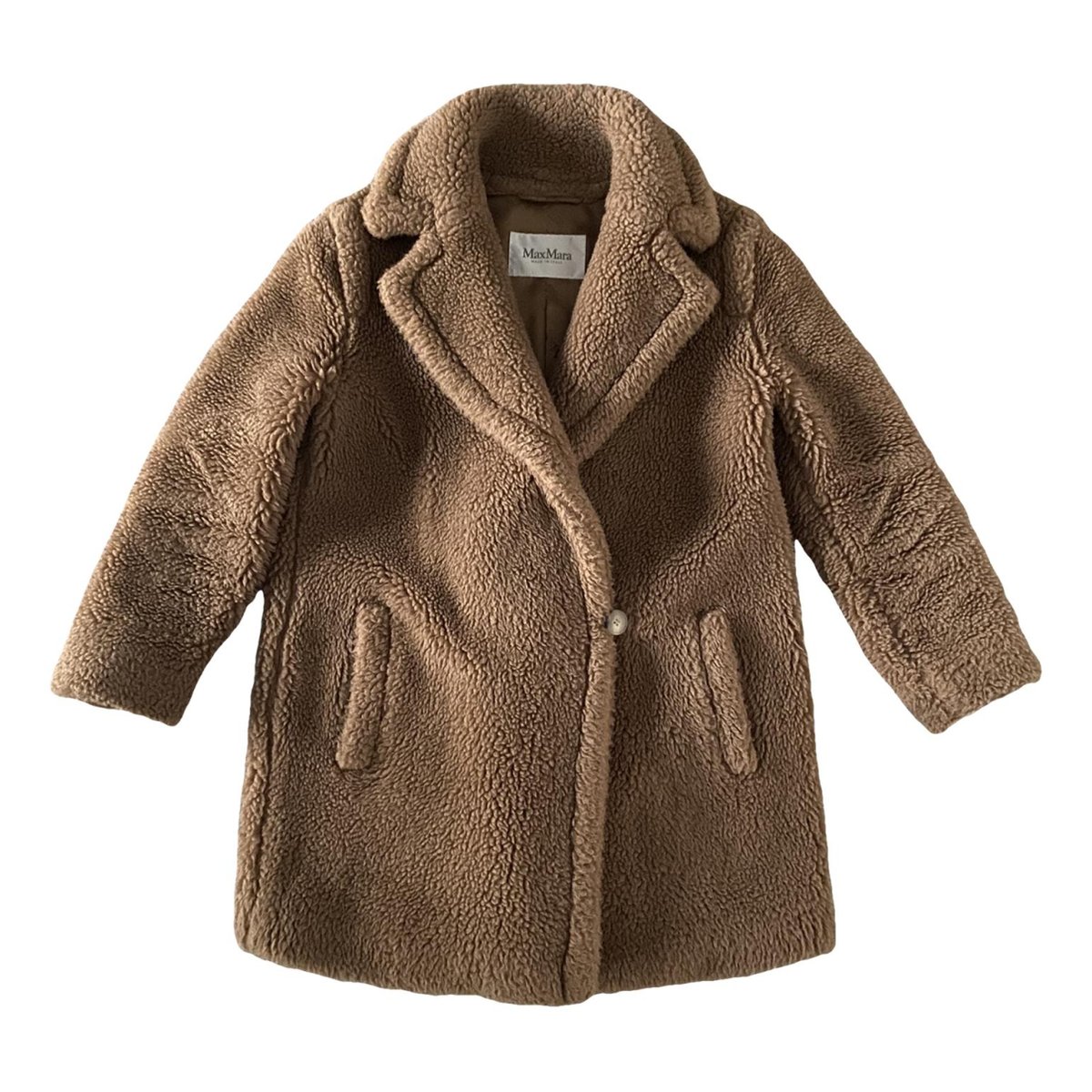 Teddy Bear Icon wool coat