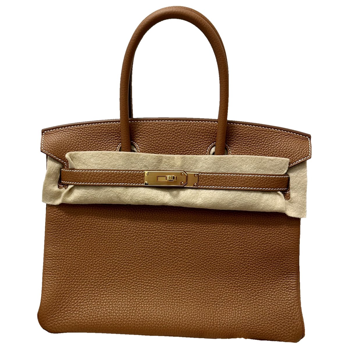 Birkin 30 leather handbag