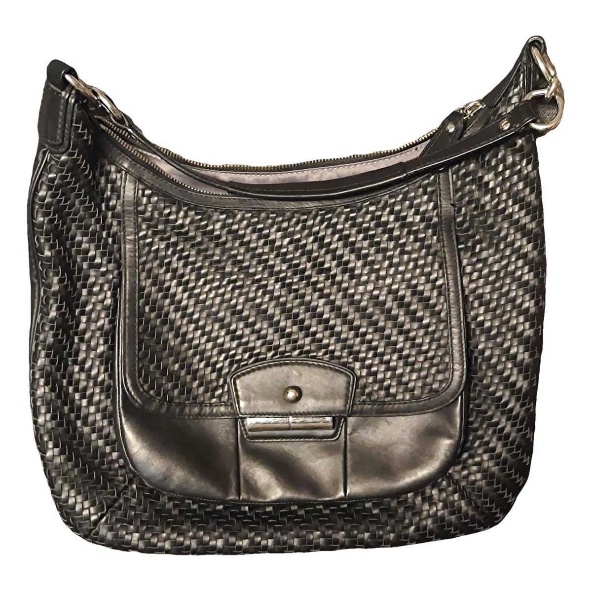 Edie leather handbag