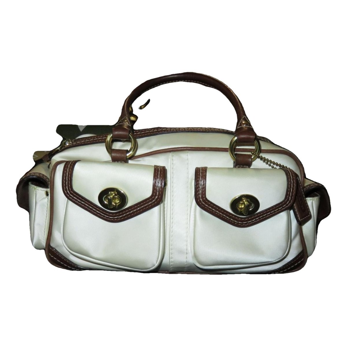 Lane silk satchel
