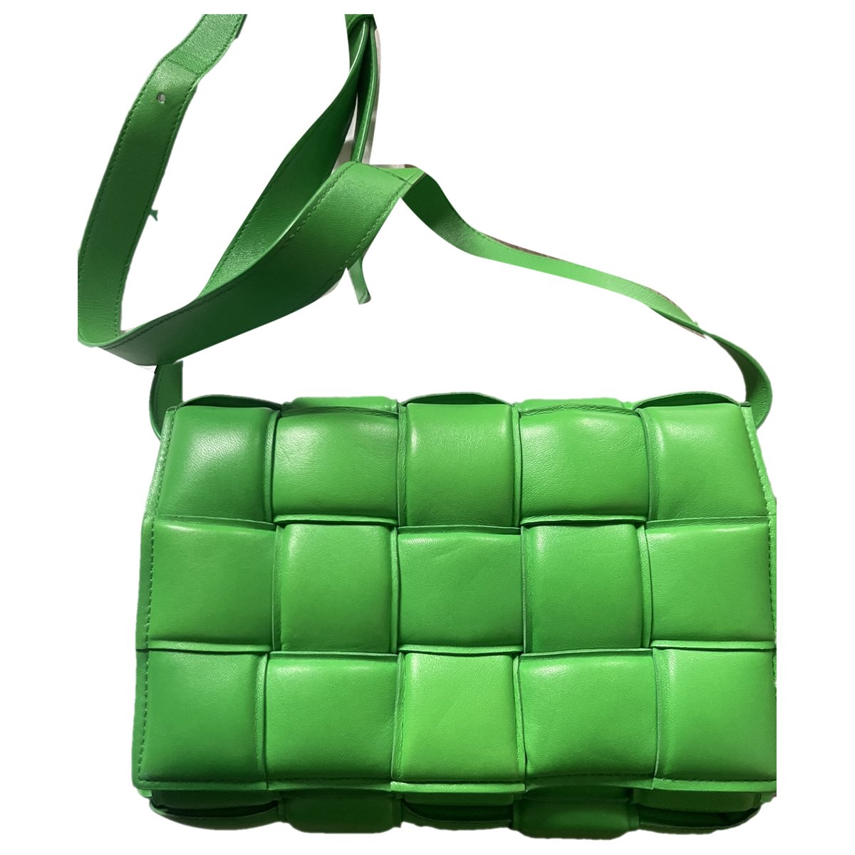 Cassette Padded leather crossbody bag