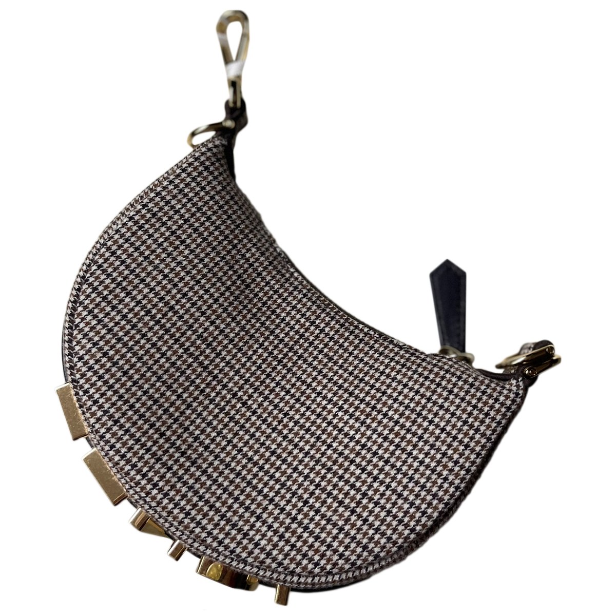 Fendigraphy wool handbag