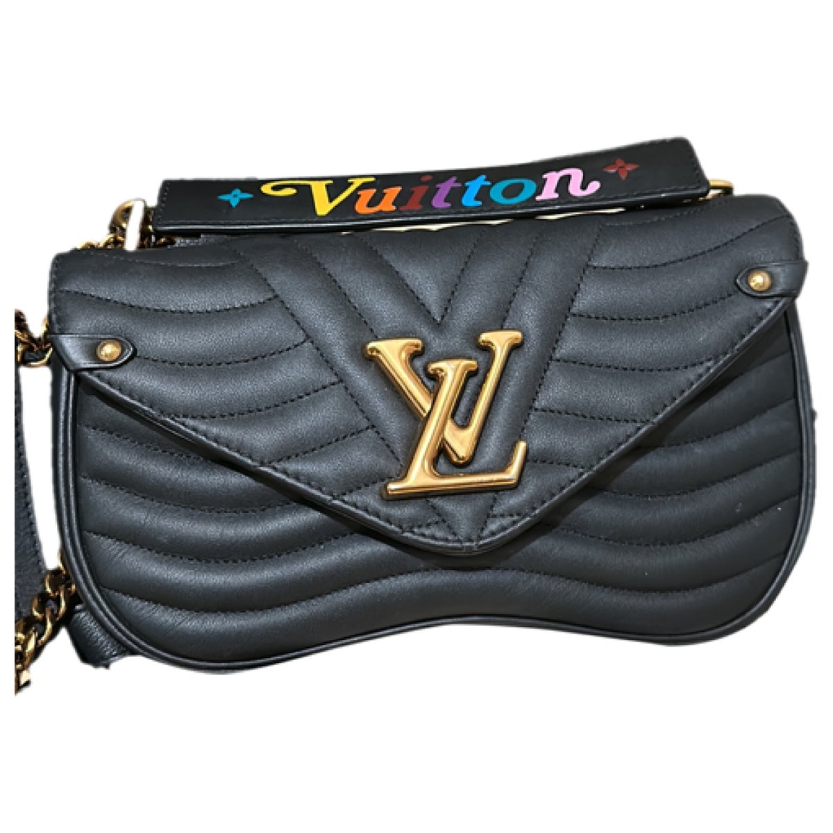 New Wave leather crossbody bag