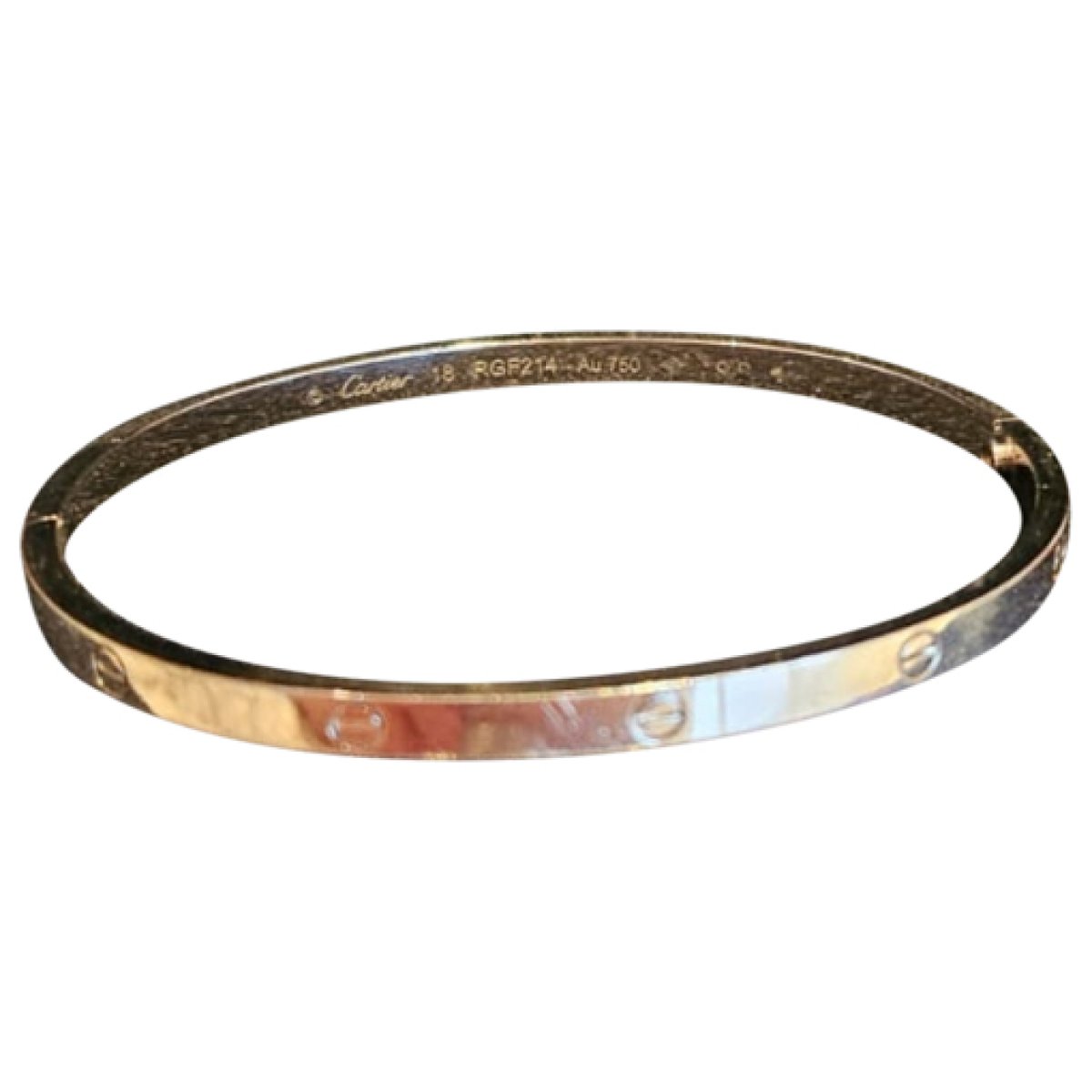 Love PM white gold bracelet