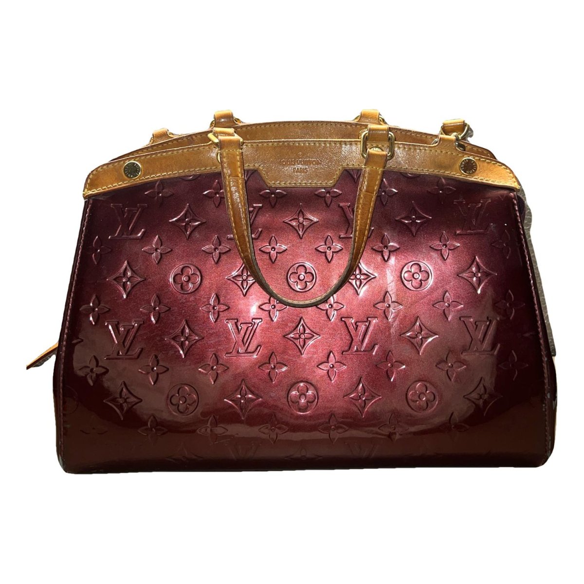 Bréa leather handbag