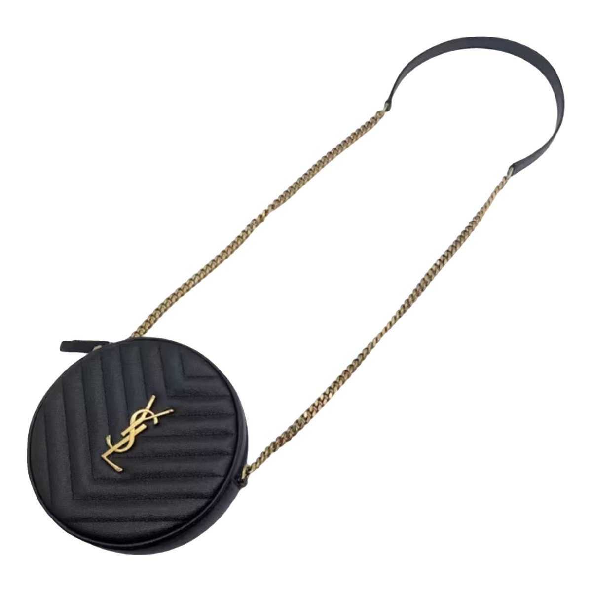 Vinyle leather crossbody bag