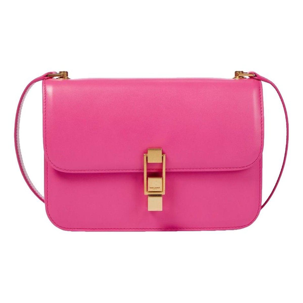 Carré leather crossbody bag