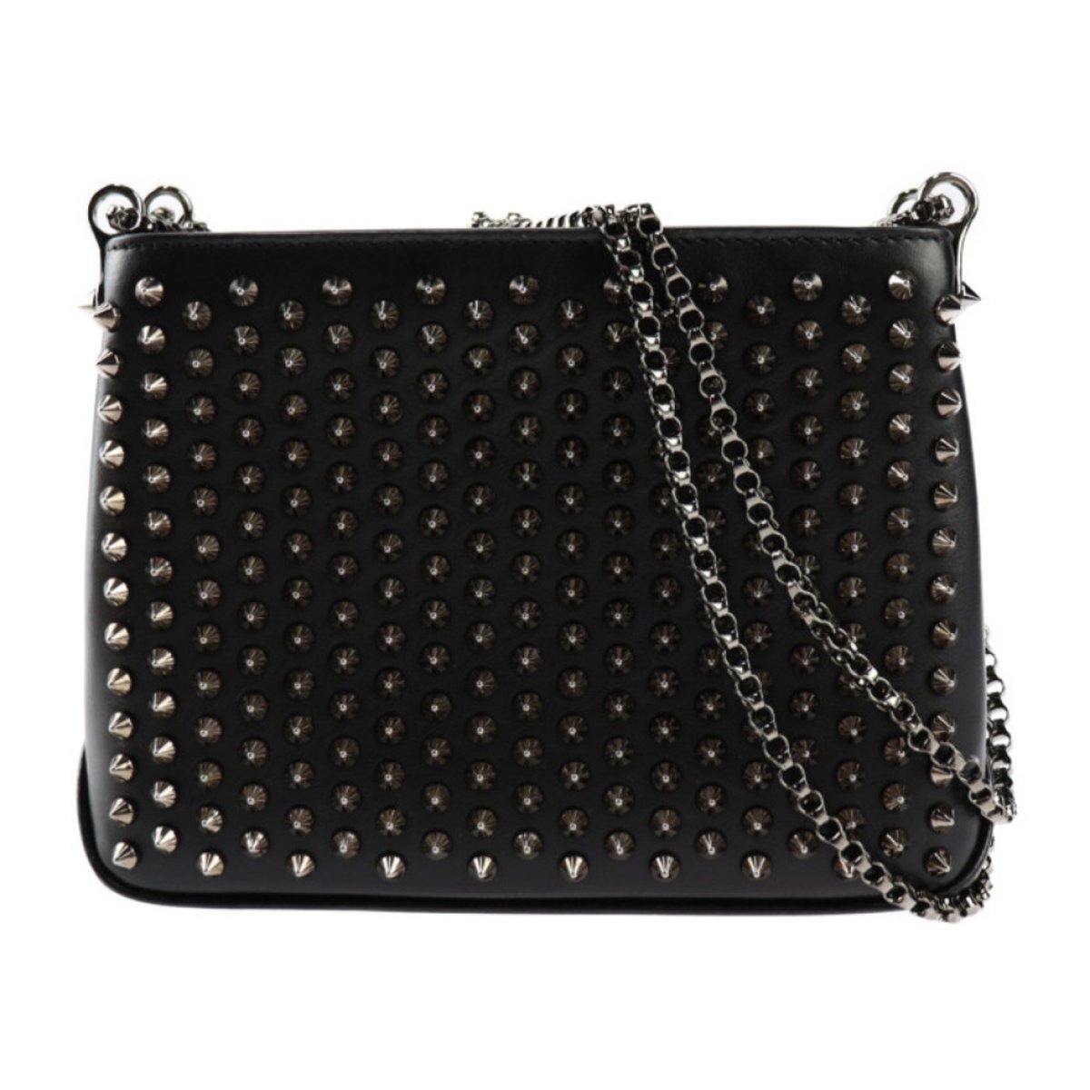 Triloubi leather handbag