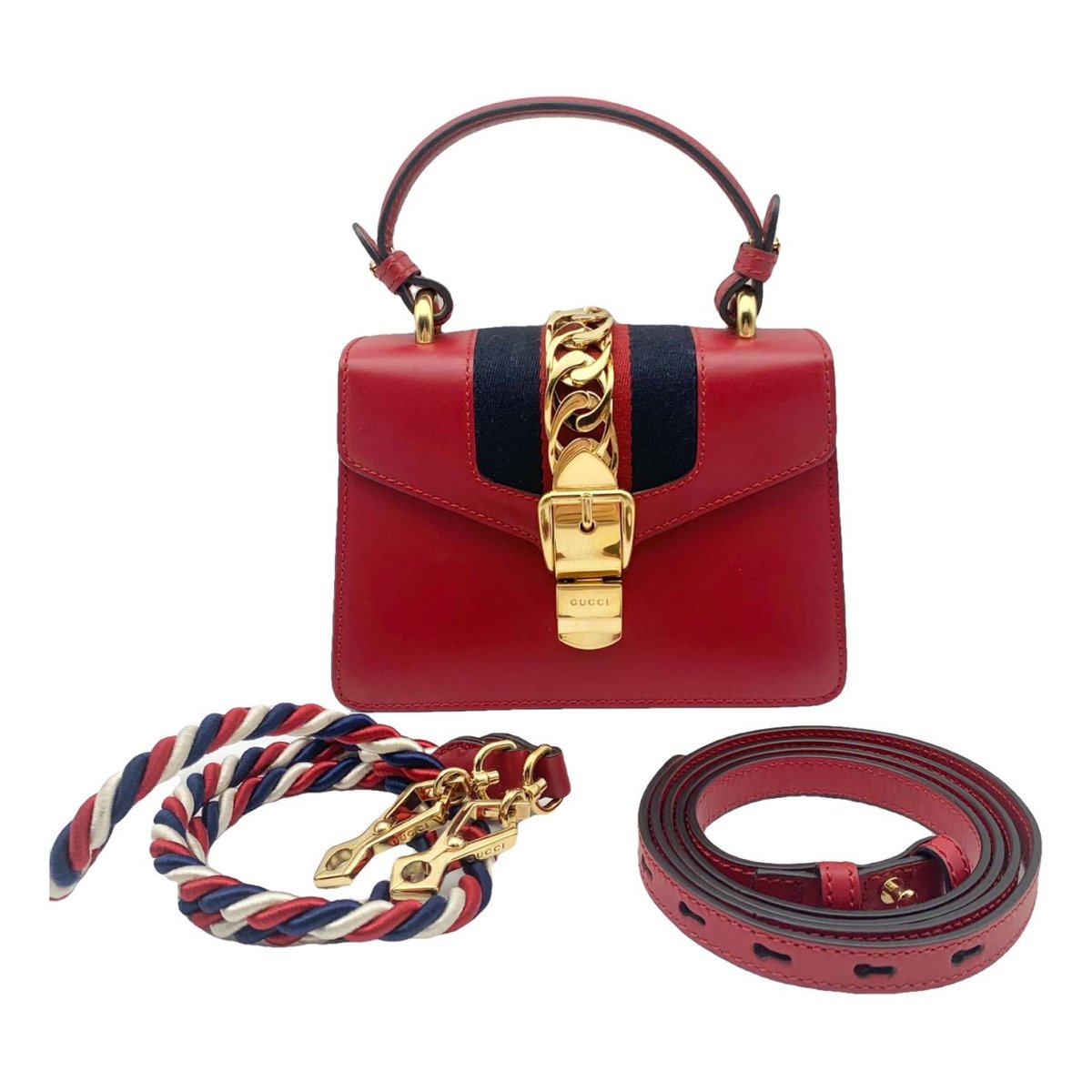 Sylvie Top Handle leather handbag