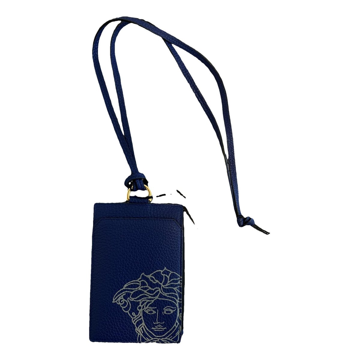 La Medusa leather card wallet