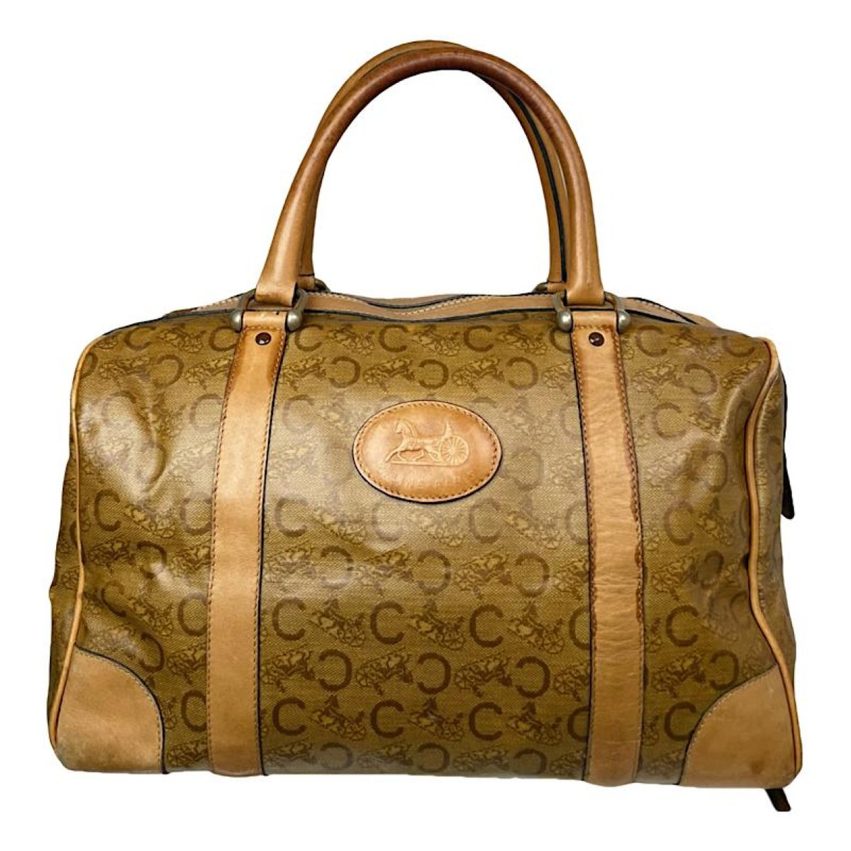 SAC SEAU leather handbag