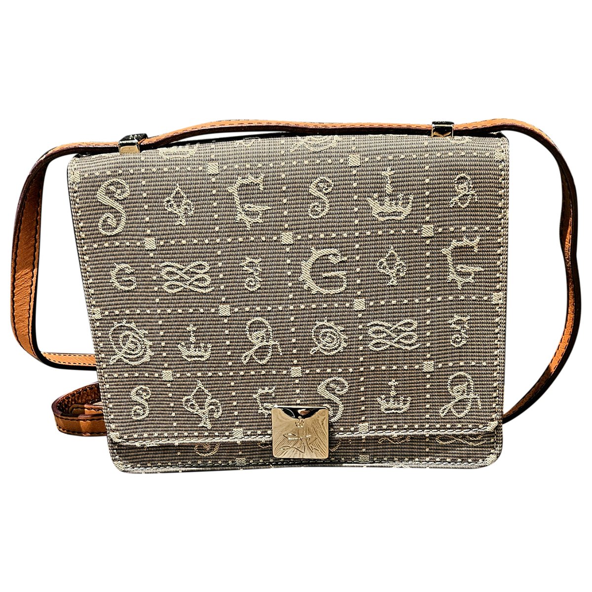 Daligramme cloth crossbody bag