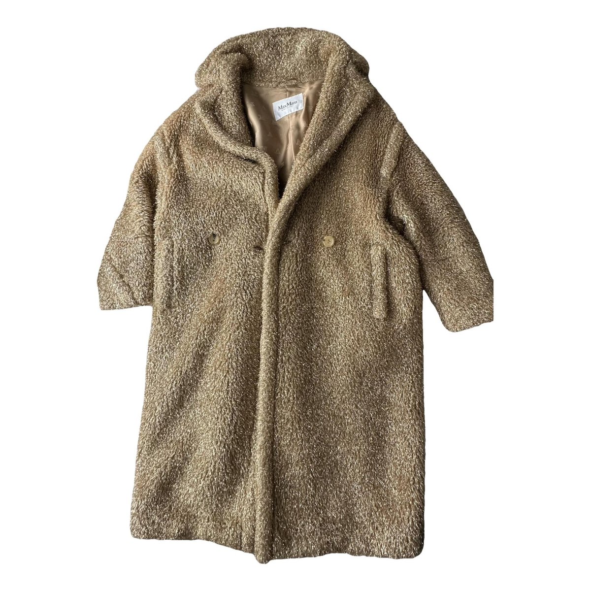 Teddy Bear Icon wool coat