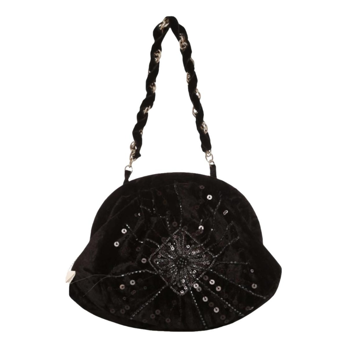 Velvet handbag
