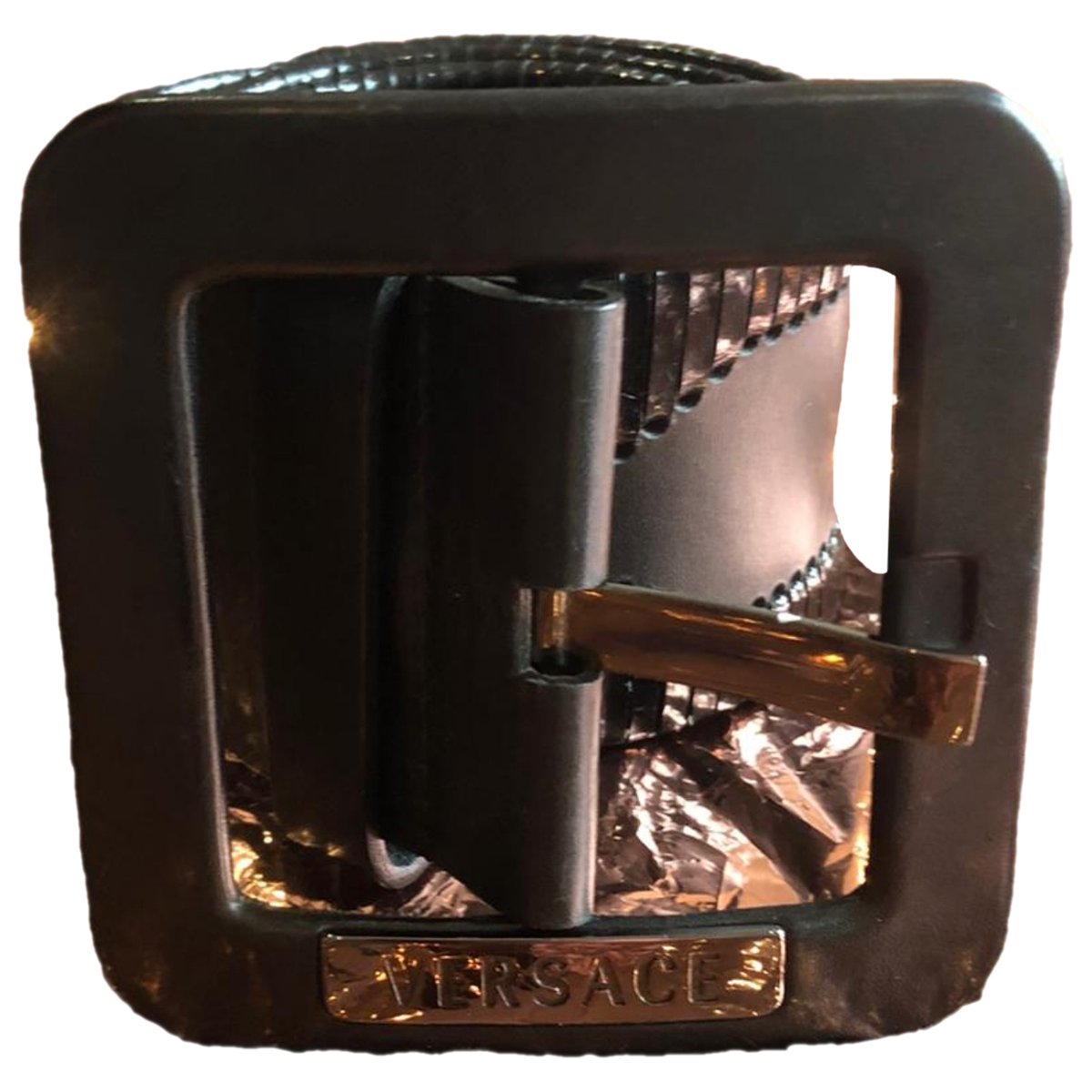 Virtus leather belt