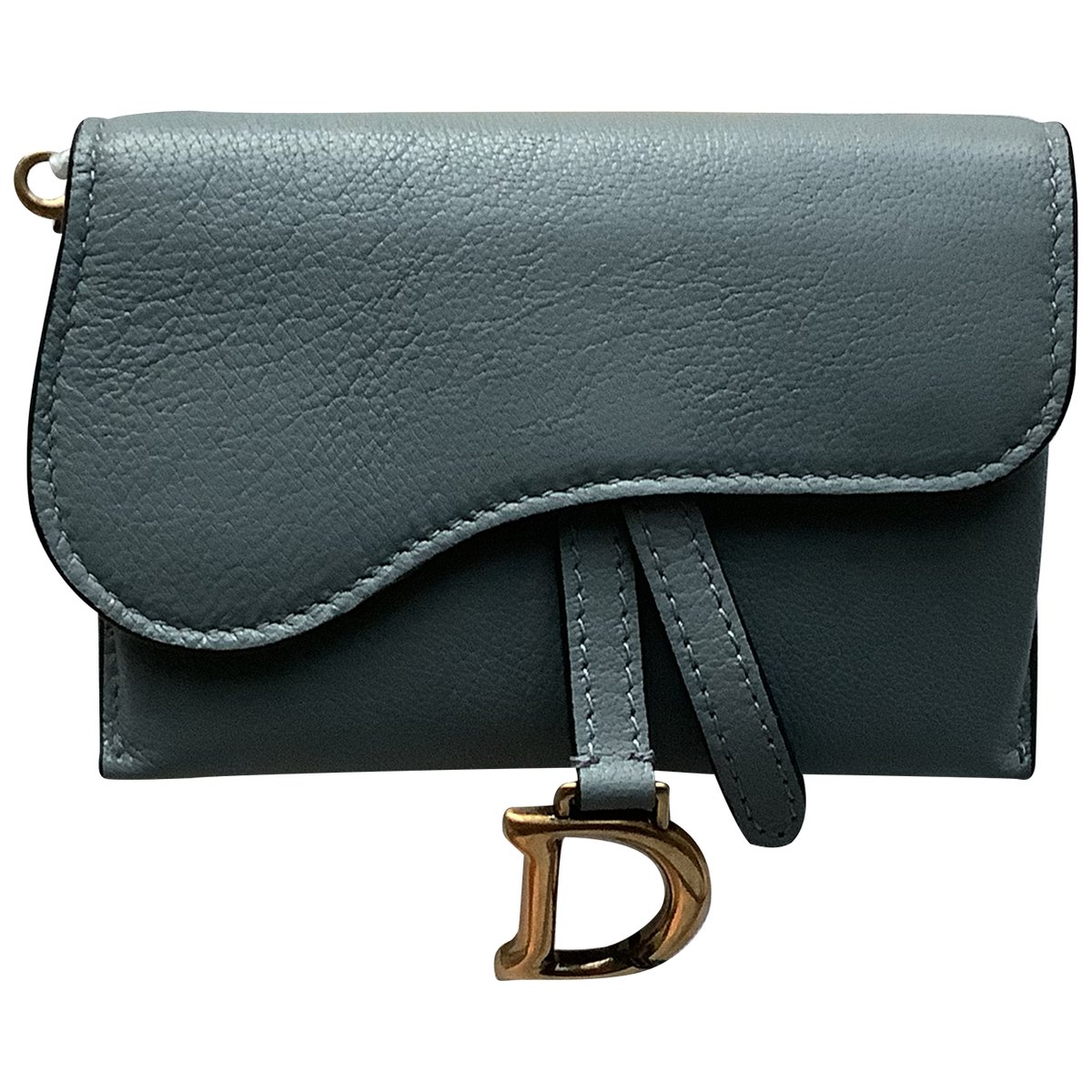Saddle Wallet On Chain leather crossbody bag