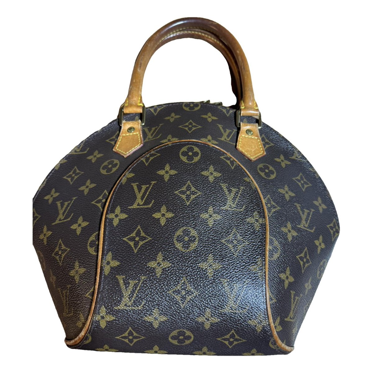 Ellipse cloth handbag