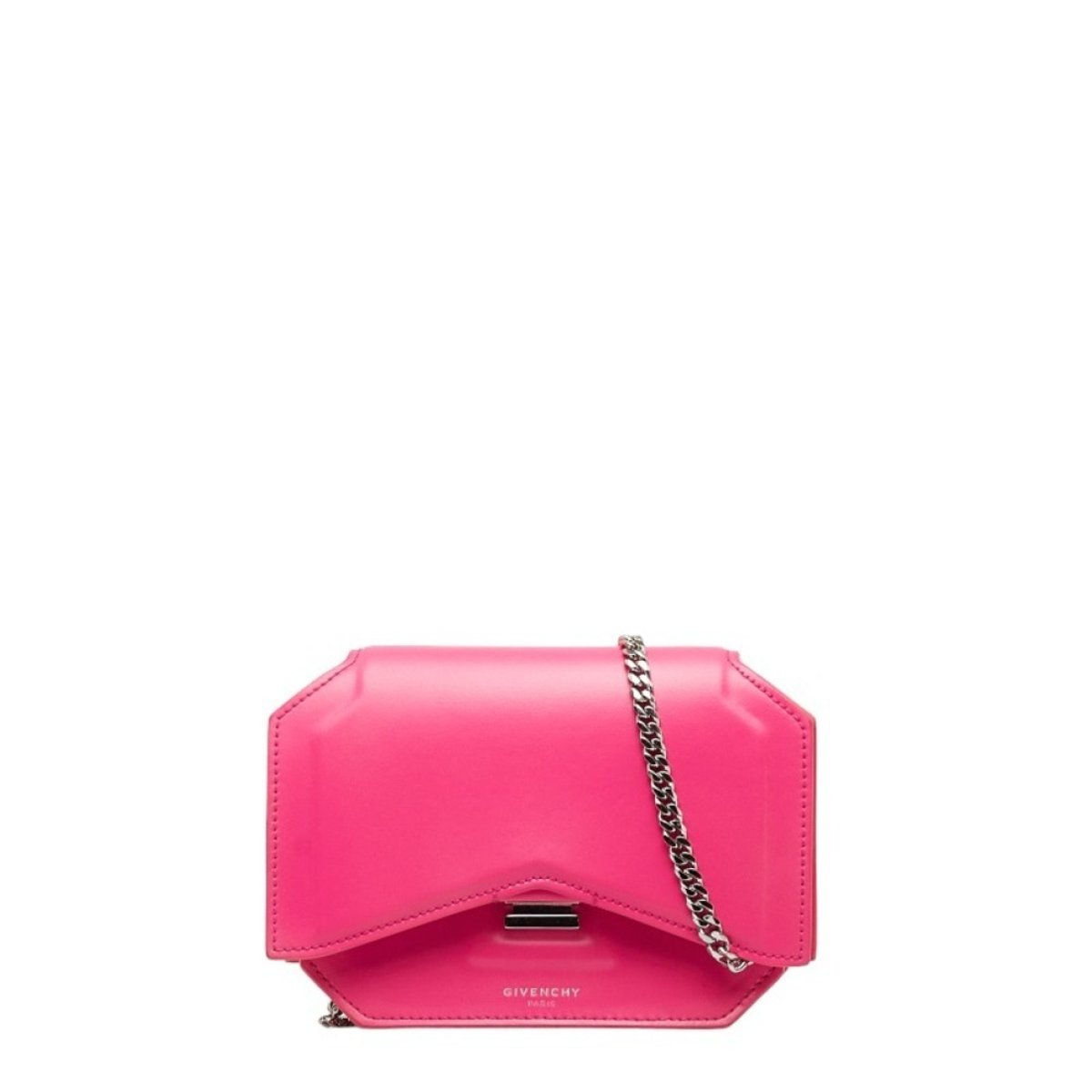 Bow Cut leather handbag