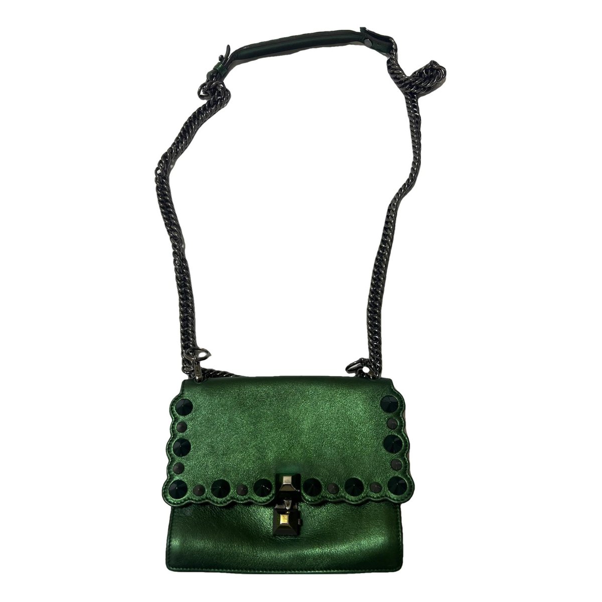 Kan I leather crossbody bag