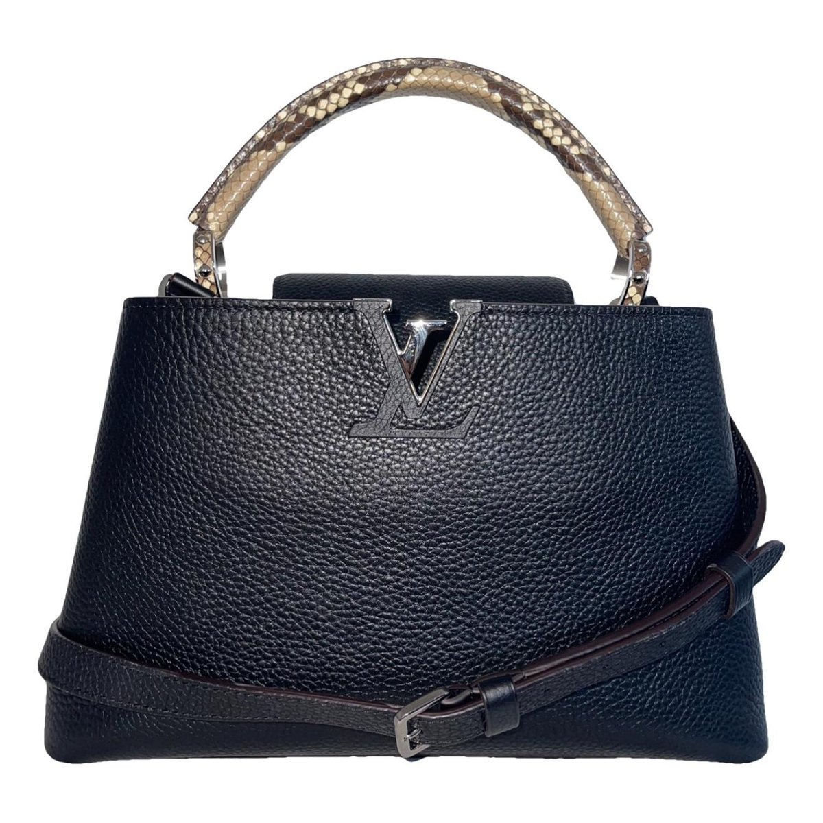 Capucines leather handbag