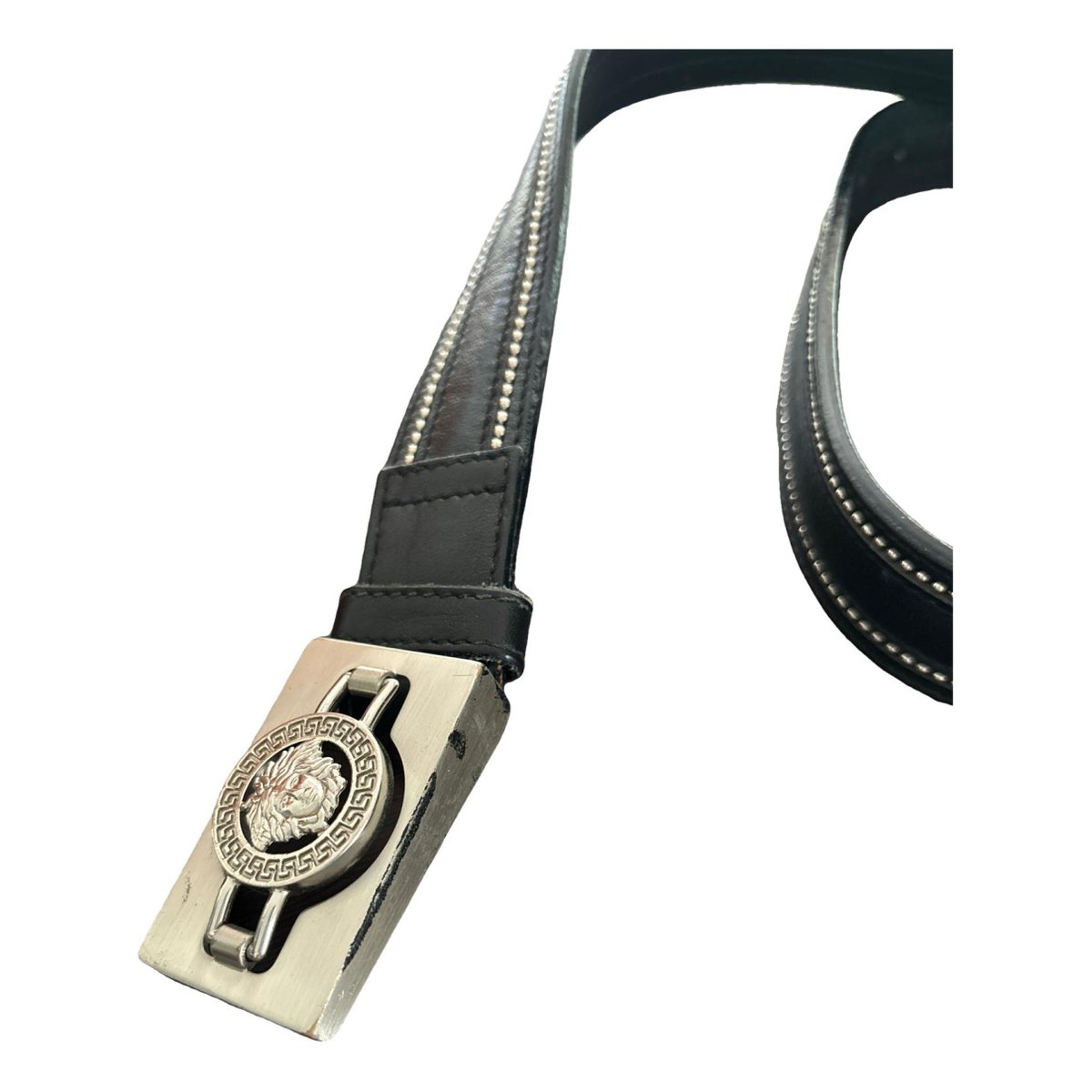 Medusa leather belt