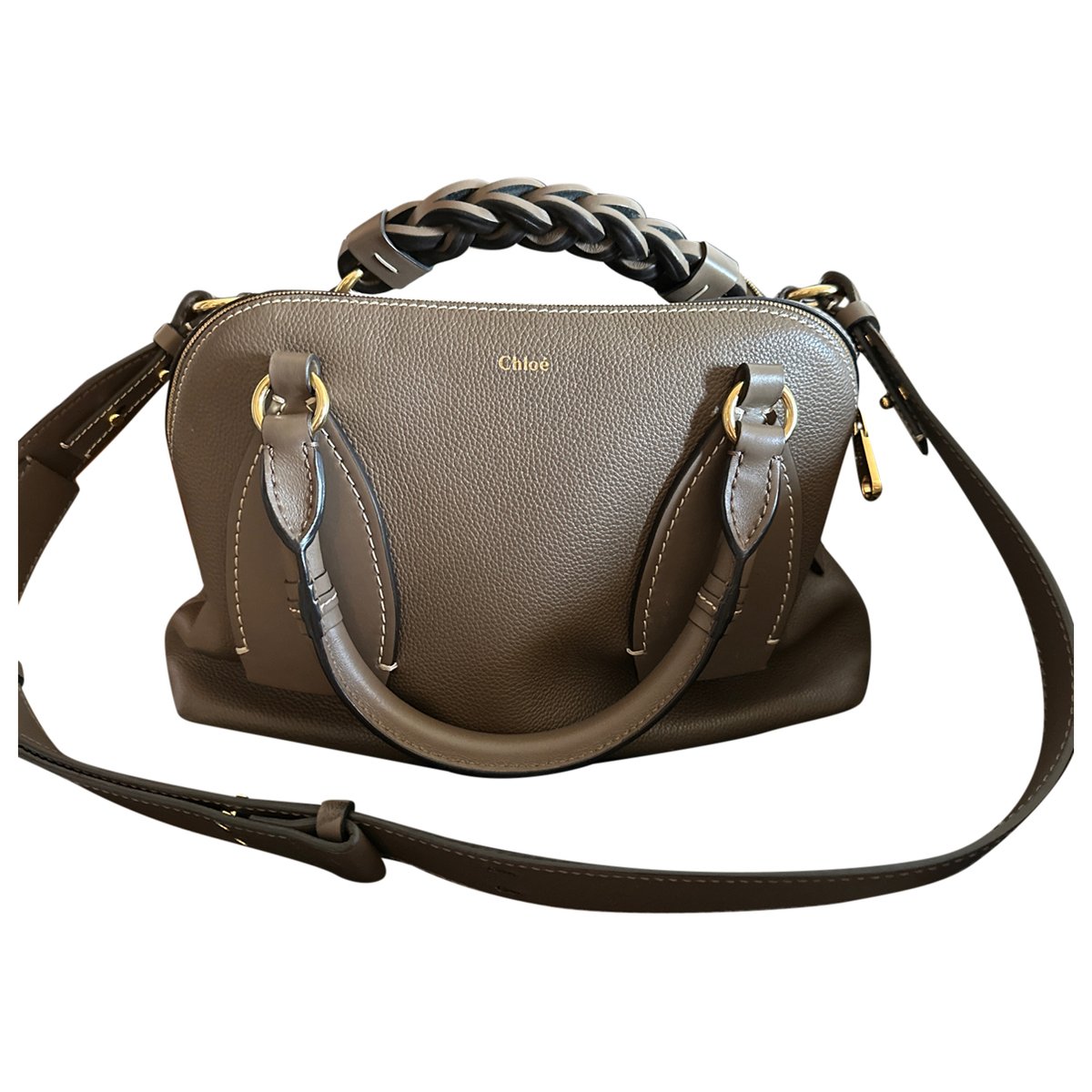 Daria leather handbag