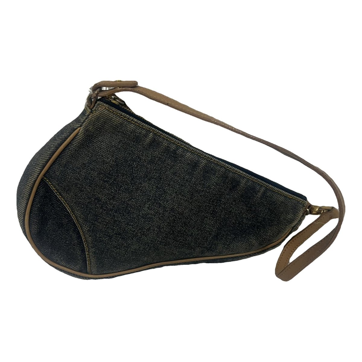 Saddle vintage Classic cloth handbag