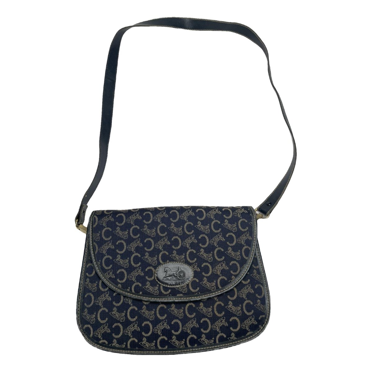 SAC 16 BESACE leather handbag