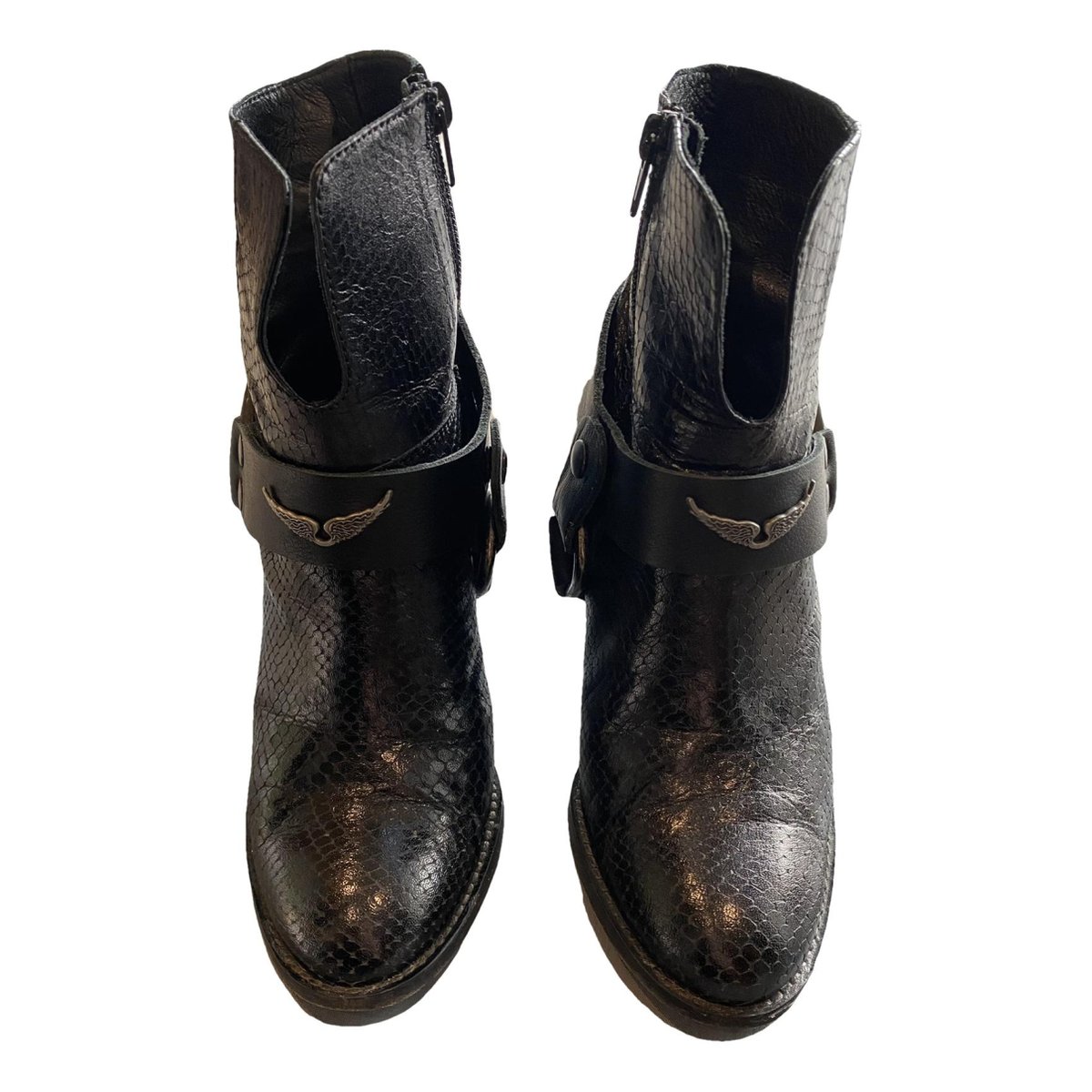 Zadig Stars leather boots