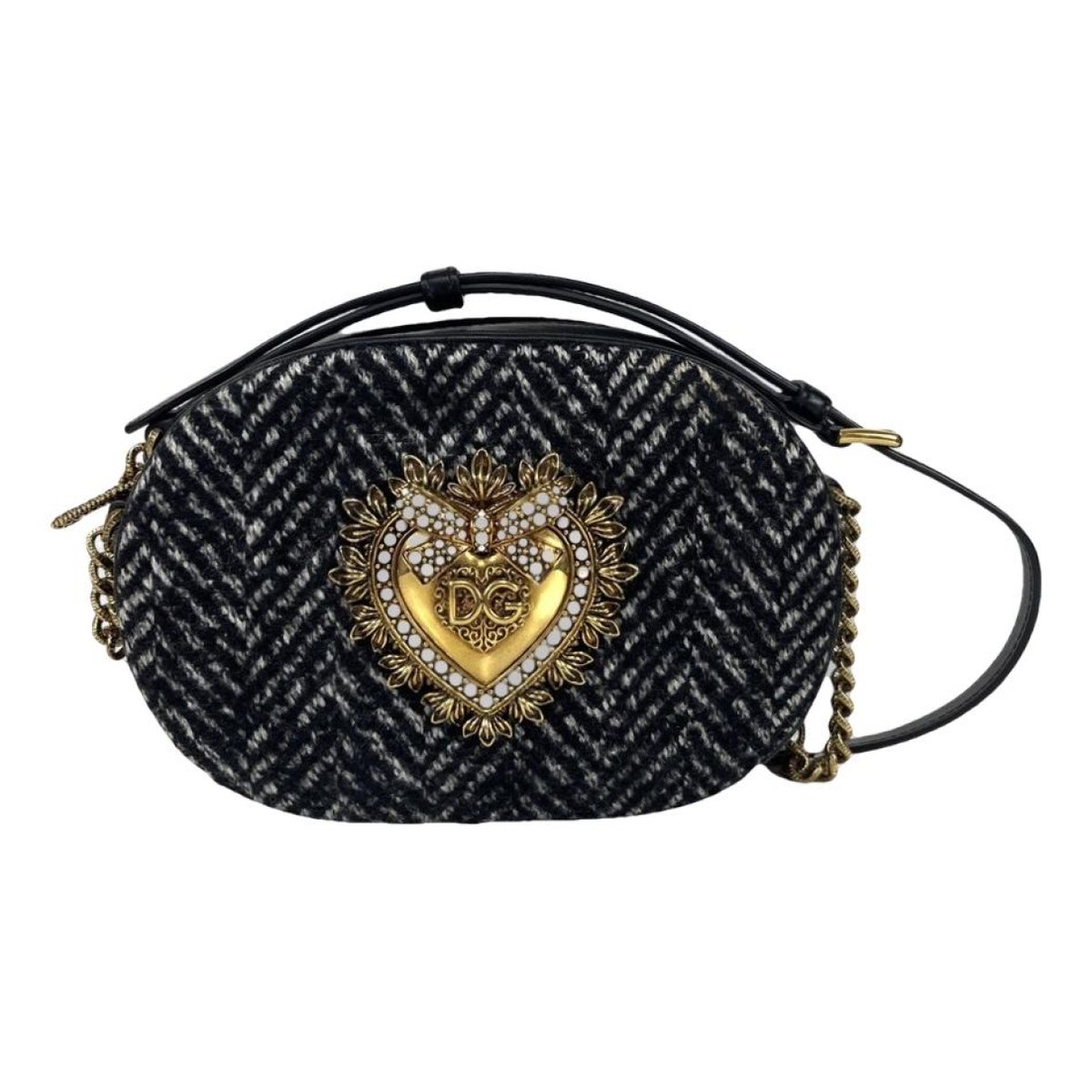 Devotion tweed crossbody bag