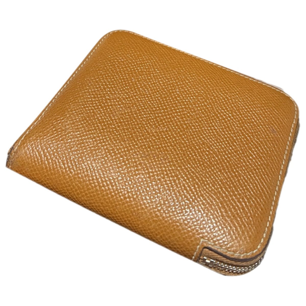 Silk'in leather wallet