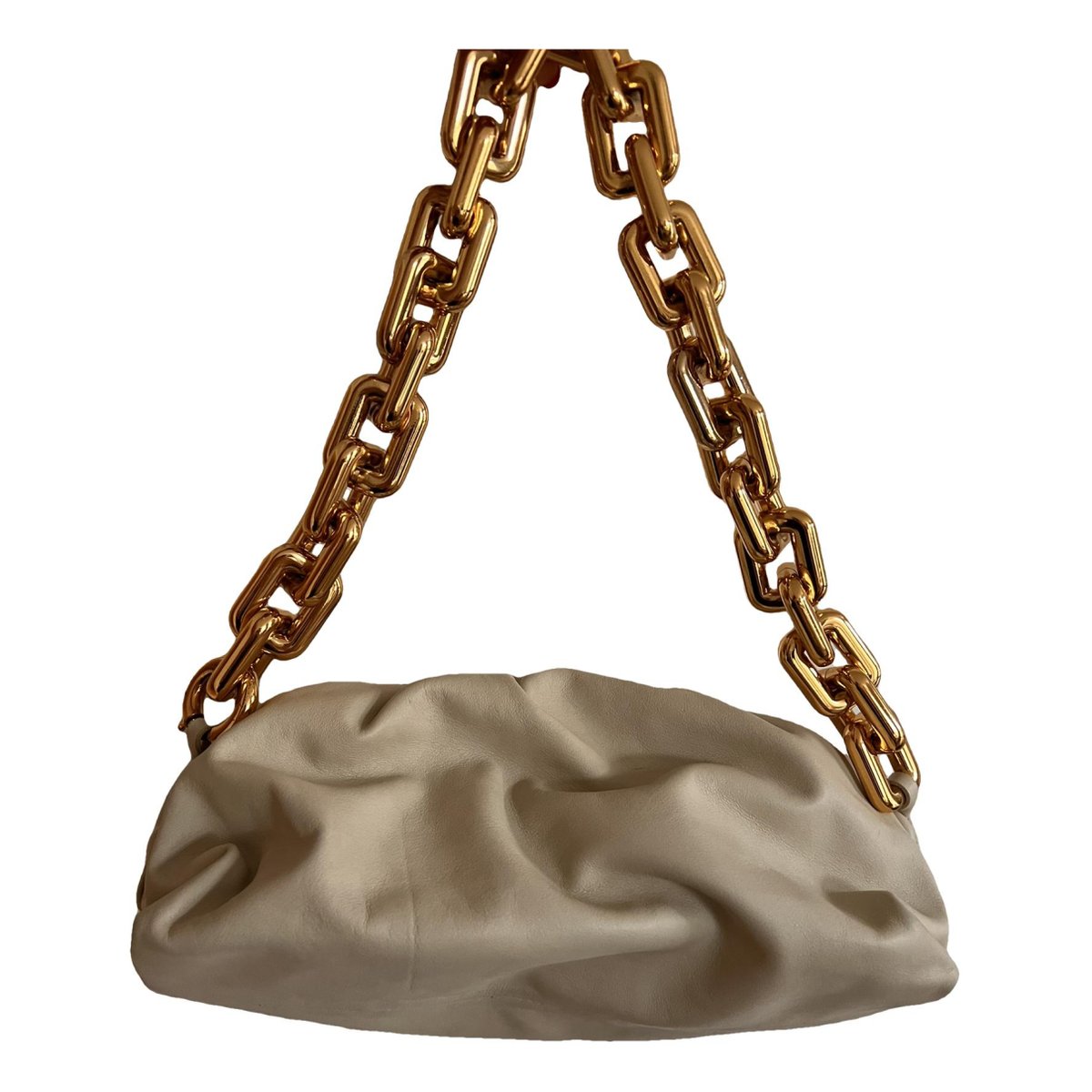 Chain Pouch leather handbag