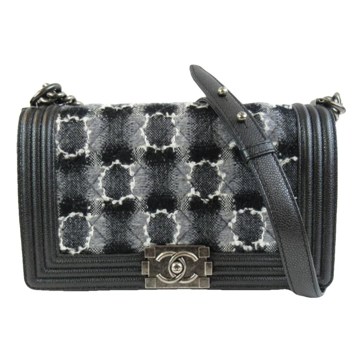 Boy tweed crossbody bag