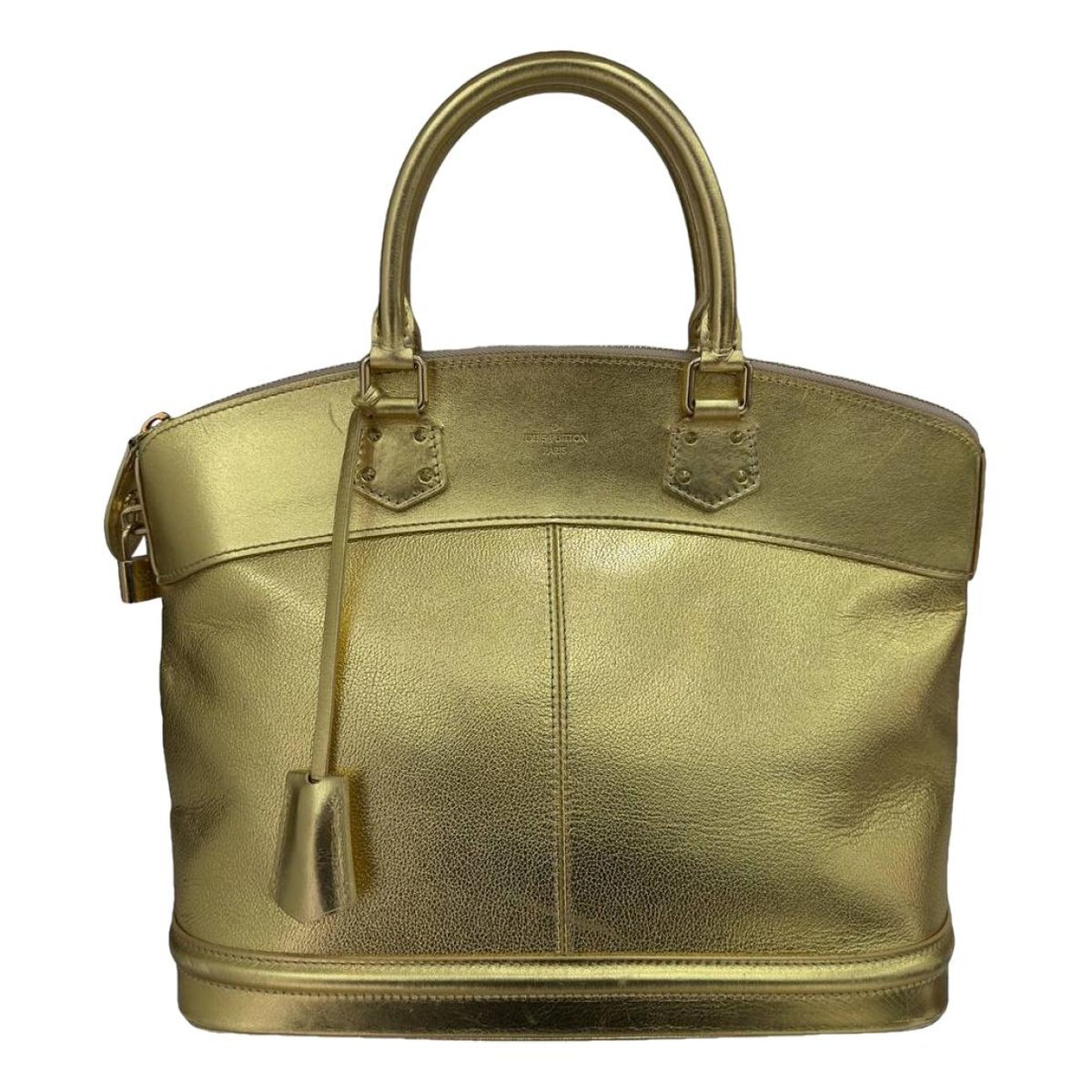 Lockit Vertical leather handbag